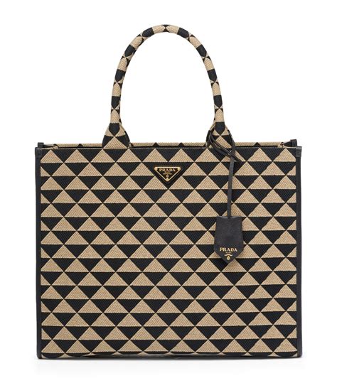 prada symbole tote bag.